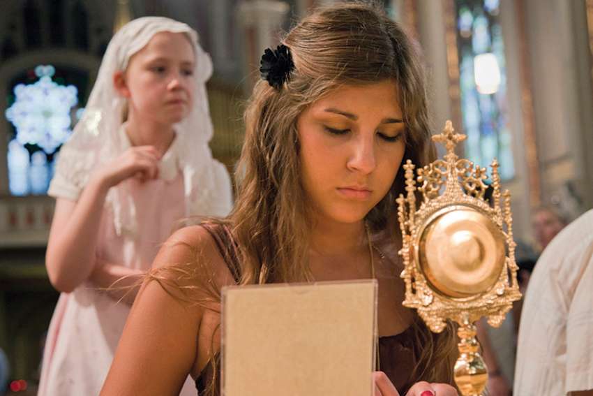Travelling holy relics pave path to God