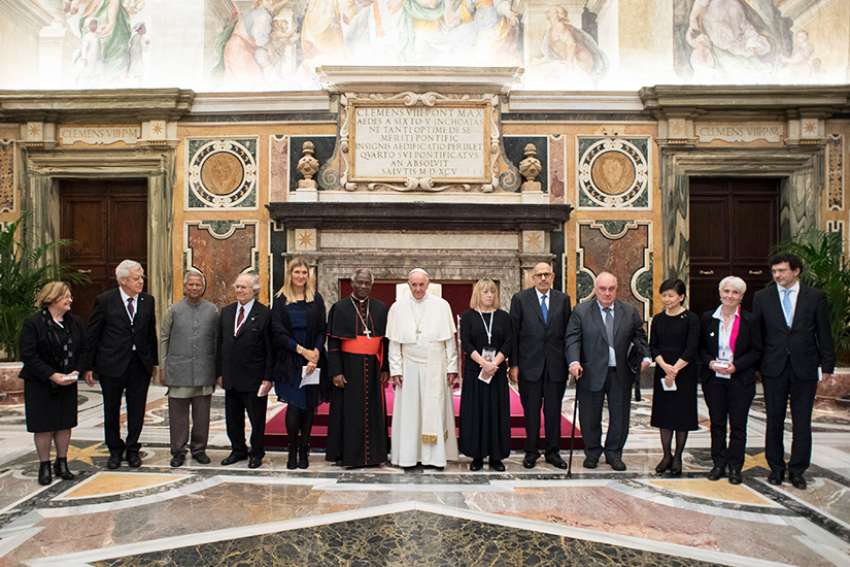 Peace, dialogue held hostage by nuclear weapons threat, Pope says