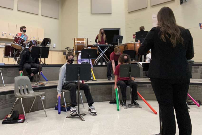 Boomwhackers help keep the music alive amid pandemic restrictions