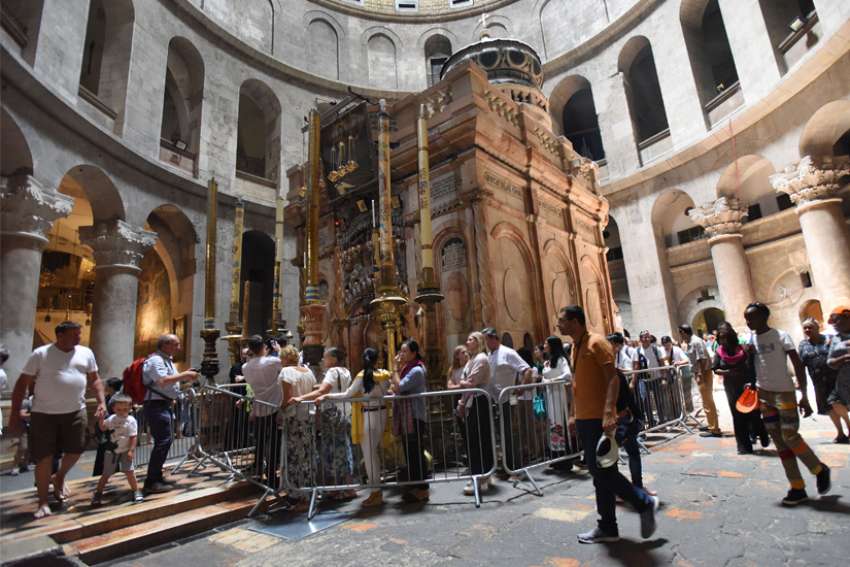 Holy site preparing for more repair work