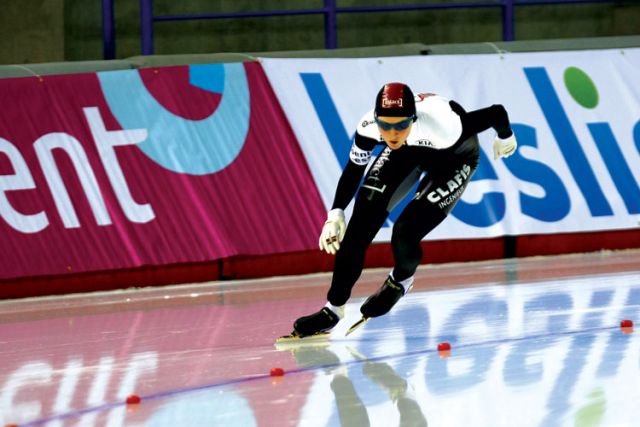 Faith helps speed skater achieve Olympic dream