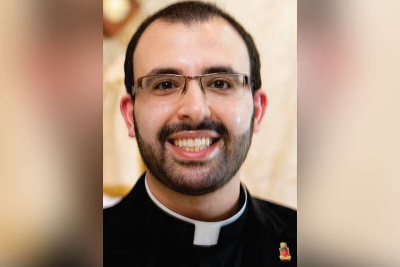 Seminarian has the music in him