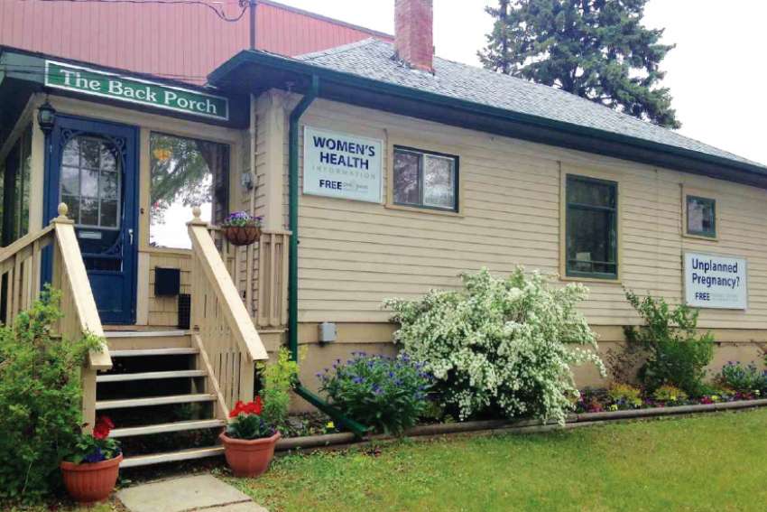 The Back Porch offers pro-life ministry across abortion clinic