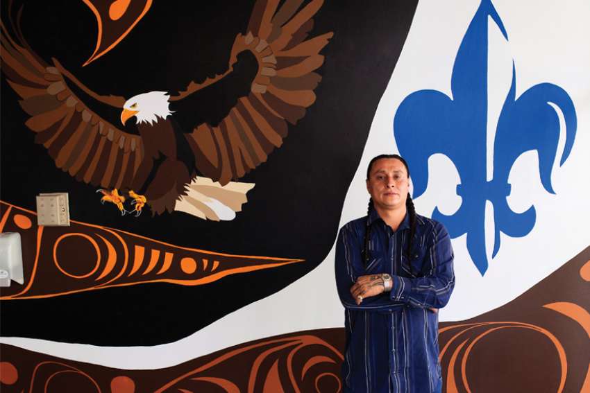 Murals help artist reconcile a difficult past