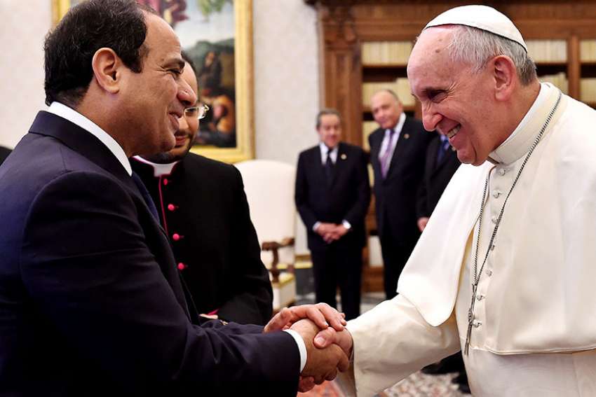 Vatican releases itinerary for Pope Francis' trip to Egypt