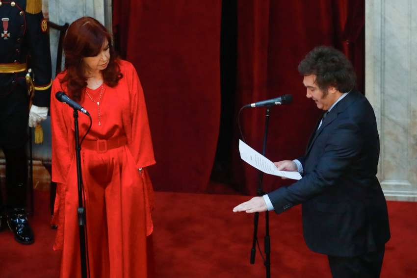 Pope Francis downplays Argentine president's comments as Javier Milei assumes office