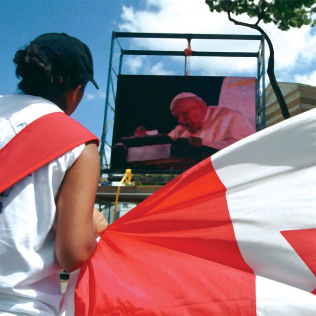 Canadians stay home during WYD