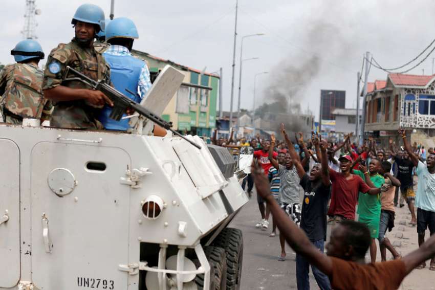Pope calls for peace in Congo following deadly protests