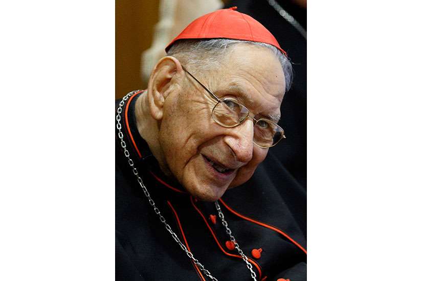 Cardinal Cottier, former theologian of papal household, dies