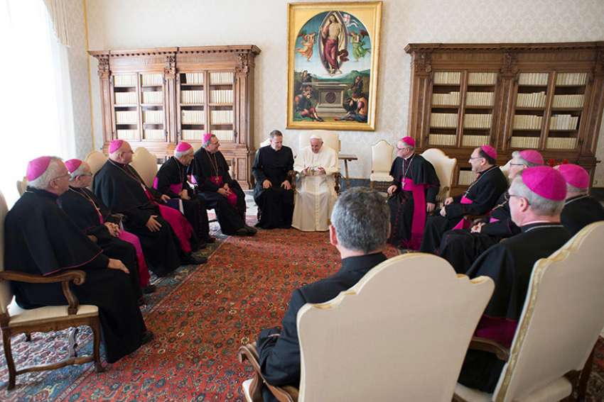Francis holds ‘ad limina’ visits a little differently than his predecessors