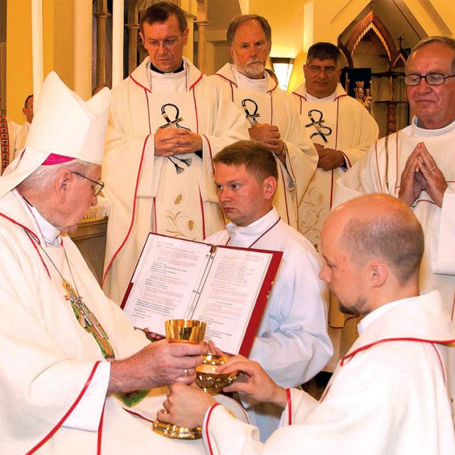 The search for fulfilment led to a call to the priesthood
