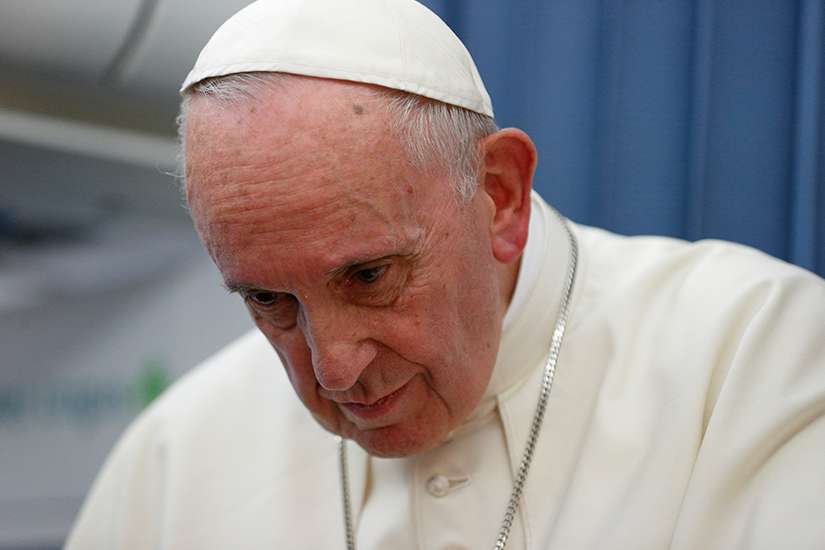 Christ responded to lies, divisiveness with silence, Pope says at Mass