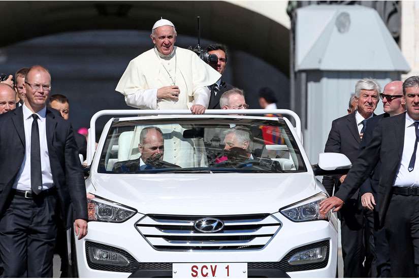 South Korean SUV joins elite popemobile fleet