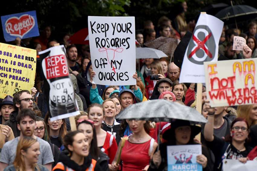 As Catholic influence in Ireland wanes, support for legalizing abortion rises