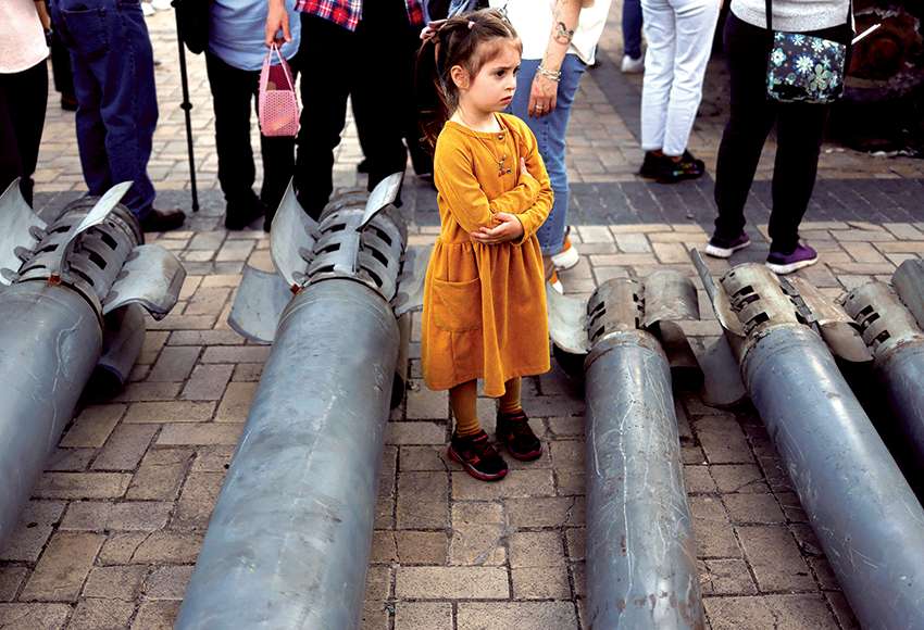 Poverty produced by senseless war