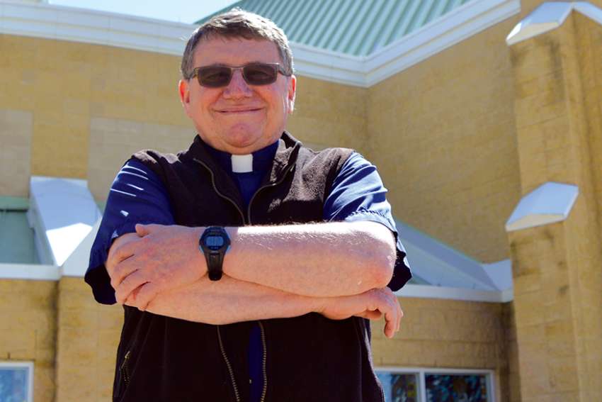 Oblates leaving another parish