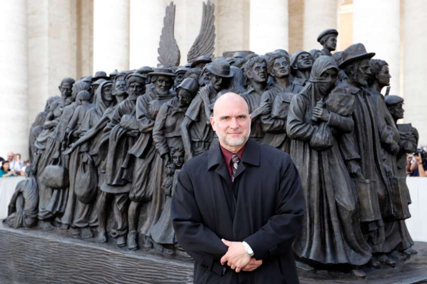 Statue by Canadian artist erected in St. Peter's Square