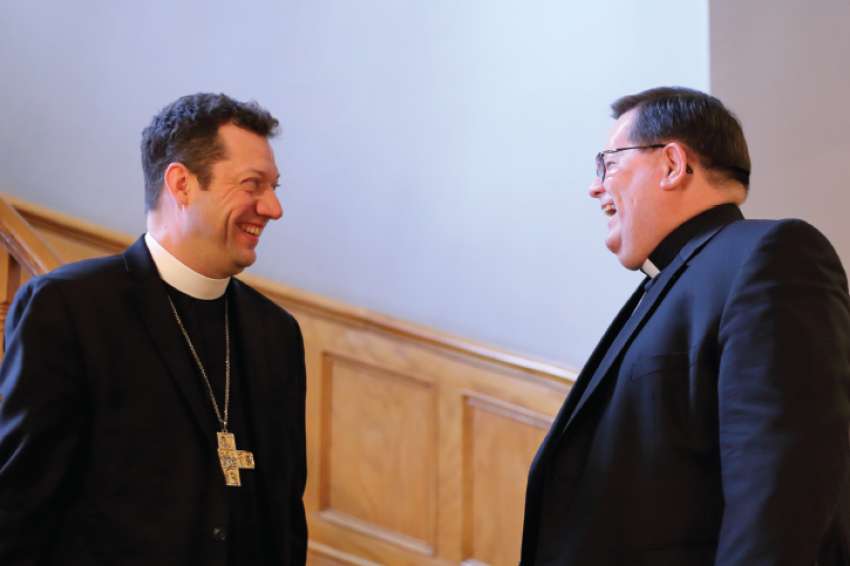 Two priests in a pod: Quebec cardinal, Anglican bishop share home for a year