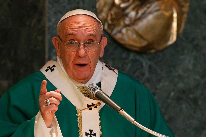 Pope's homily: Don't put off conversion, give up a double life