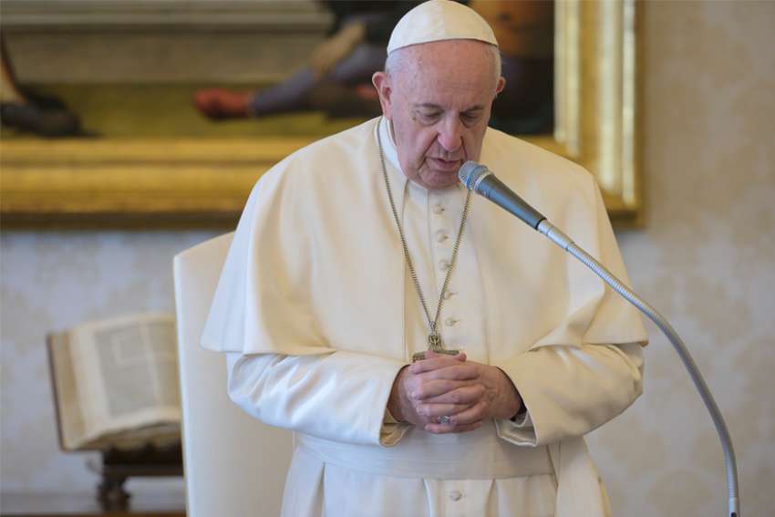 'Gospel of life' needed now more than ever, Pope Francis says