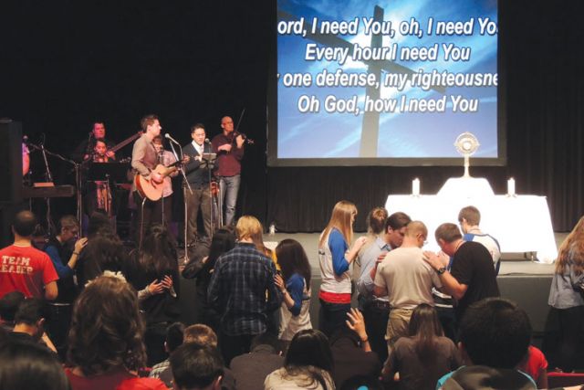 Students told to ‘run the race’ towards God