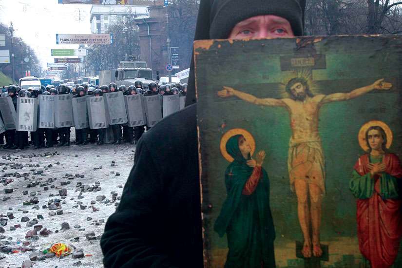 A nation at war, Ukraine turns to the Lord