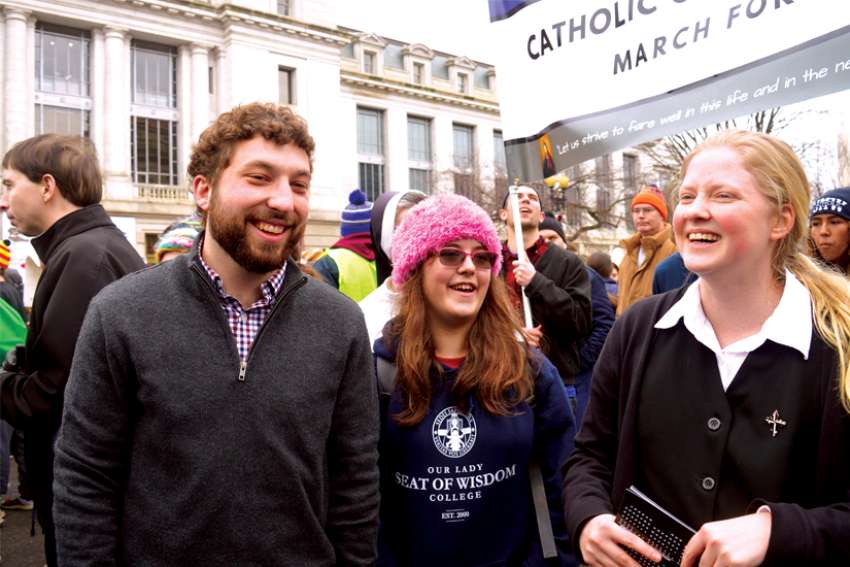 Canadian students join pro-life march in U.S.