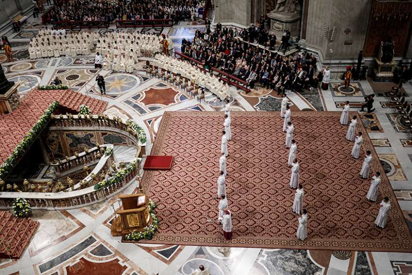 Be merciful ministers of Christ, pope tells new priests
