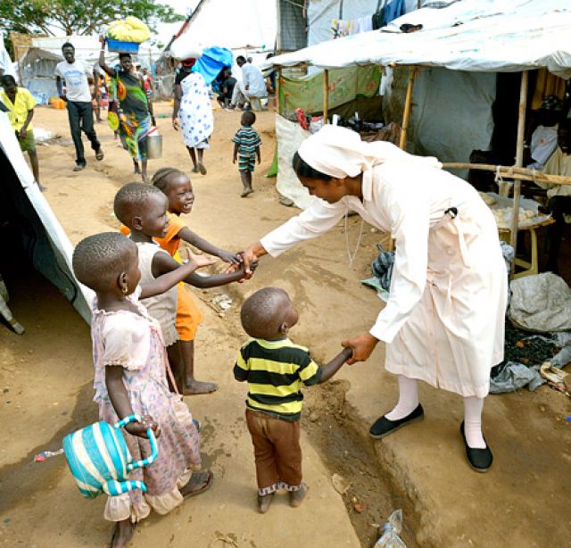 Indian sisters nurture hope, reconciliation in teeming South Sudan camp