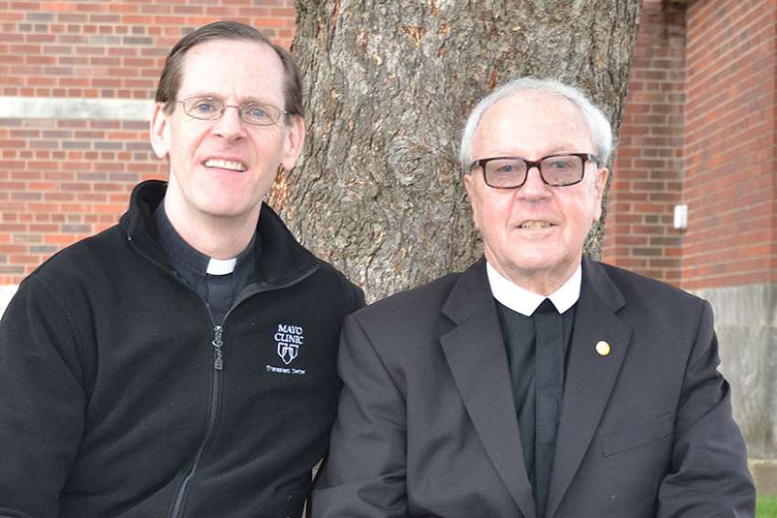 Religious brother, priest forever bonded by kidney transplant