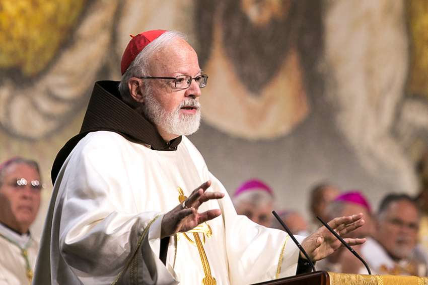 Cardinal O'Malley to miss World Meeting of Families to focus on seminary matters