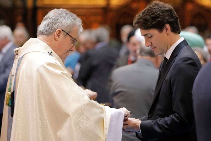 Trudeau joins religious leaders at Mass celebrating Montreal's 375th birthday