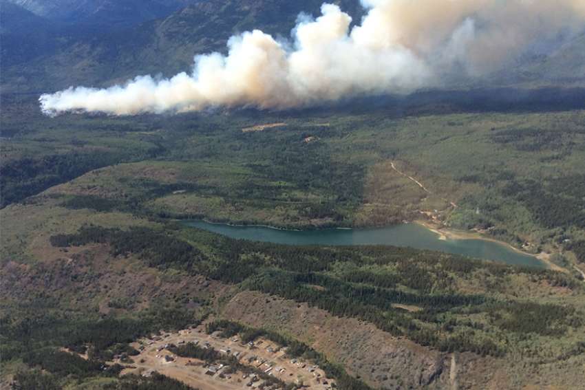 Northern B.C. residents 'broken' as wildfire ravages homes, church