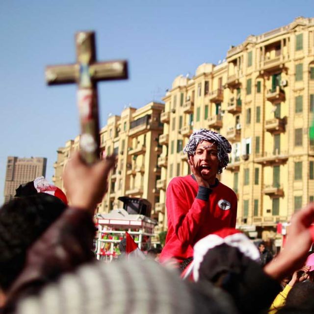 Religion’s role in Arab Spring is promoting dignity, official says