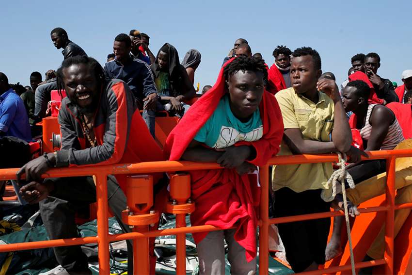 Pope urges world leaders to act amid rising number of deaths at sea