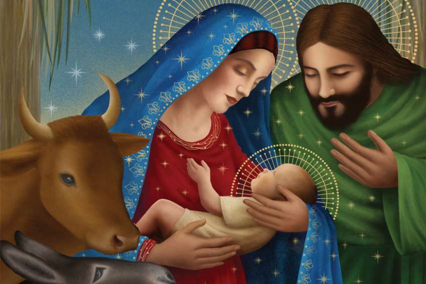 Nativity stamp year-and-a-half in the making