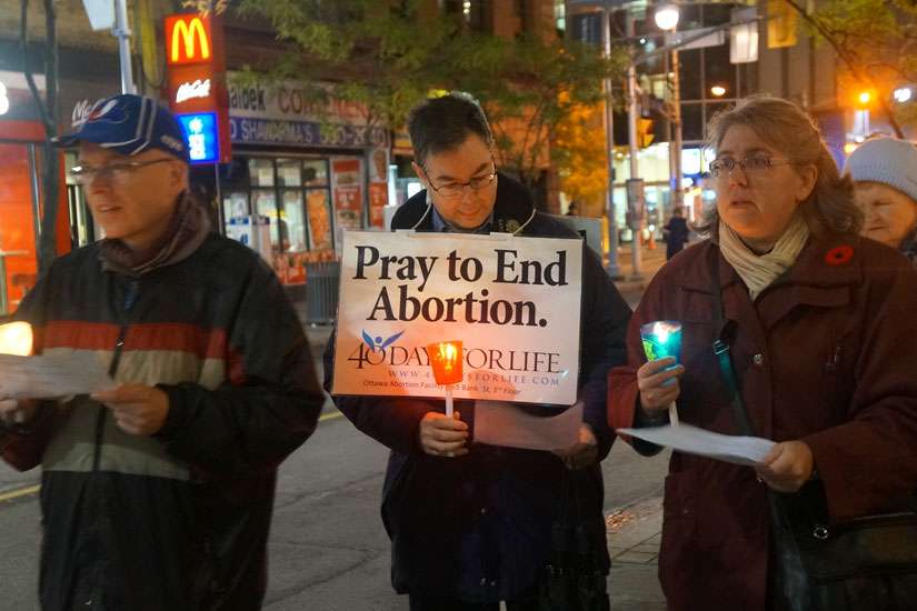 40 Days for Life campaign not deterred despite political change in Ottawa