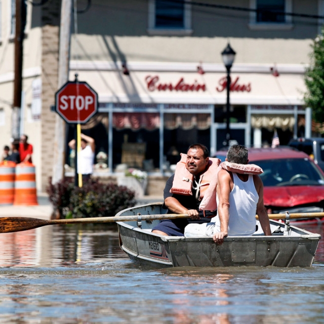 Parishes fare well though many areas hard hit by Irene 