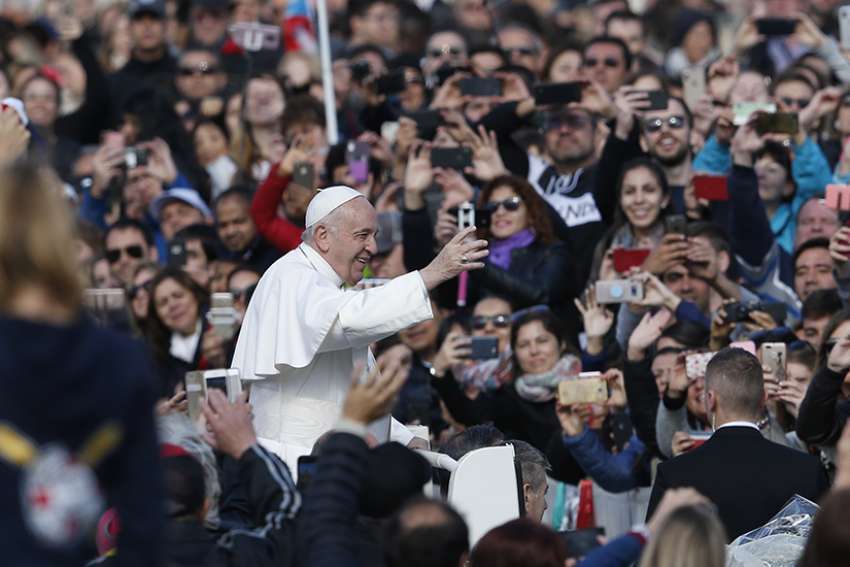 Satan, not God, tricks people with temptation, pope says