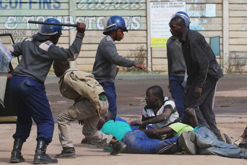 For most Zimbabweans, 'life is unbearable now,' priest says