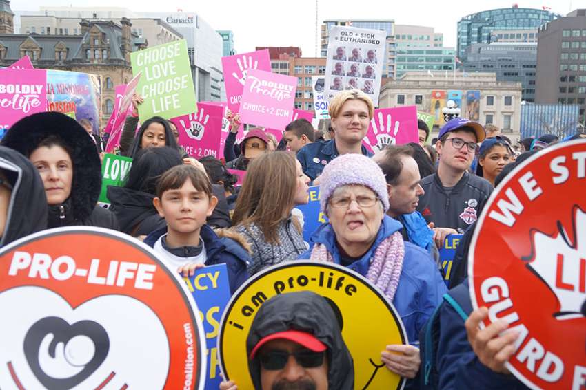 Marches for Life marks 50 years of abortion in Canada