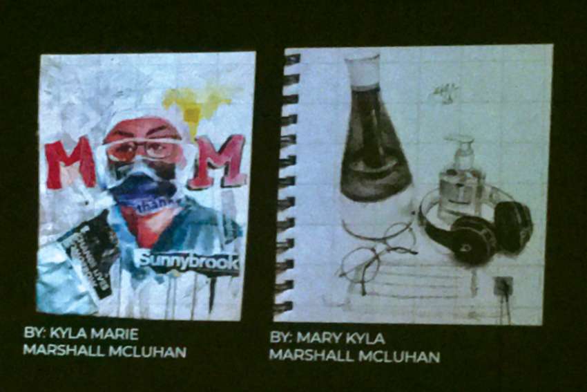 Art project unmasks students’ talents