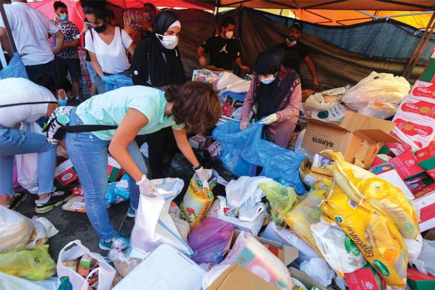 Caritas youth leap into action