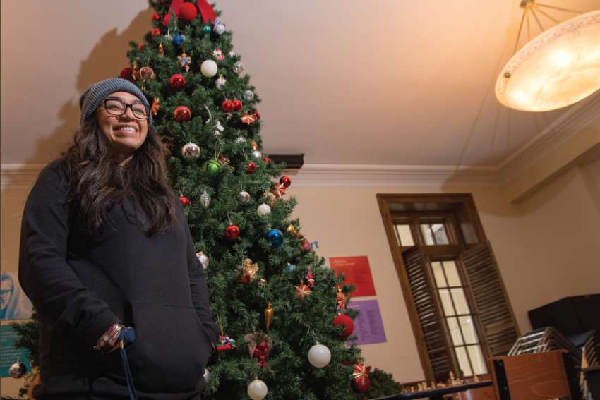 Homeless youth given a taste of the season at the Covenant House