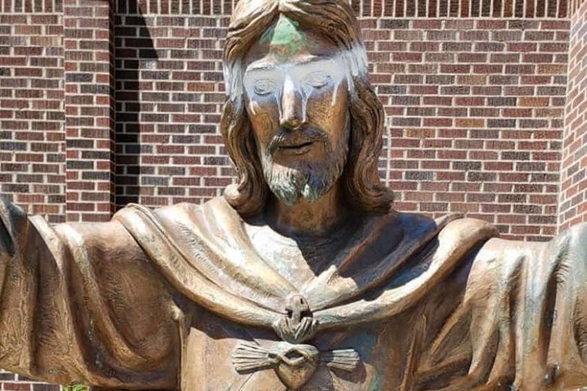 Parish statues targeted by vandals