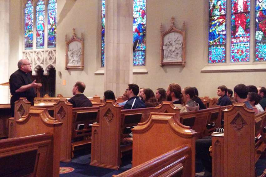 Young adults gain new perspective on cathedral