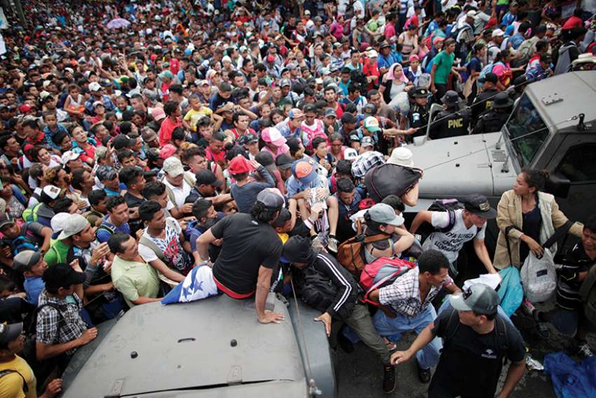 Nations are built by migrants, Pope Francis says