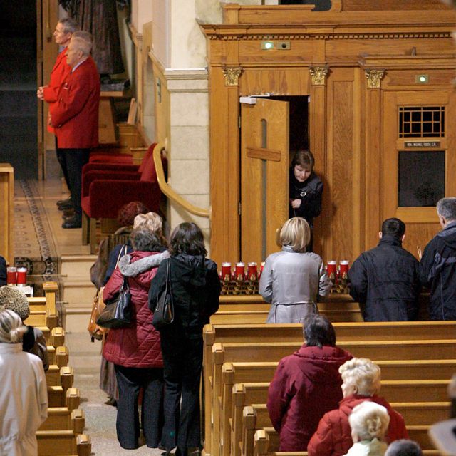 Confession: Celebration of mercy, not trial before prosecution 