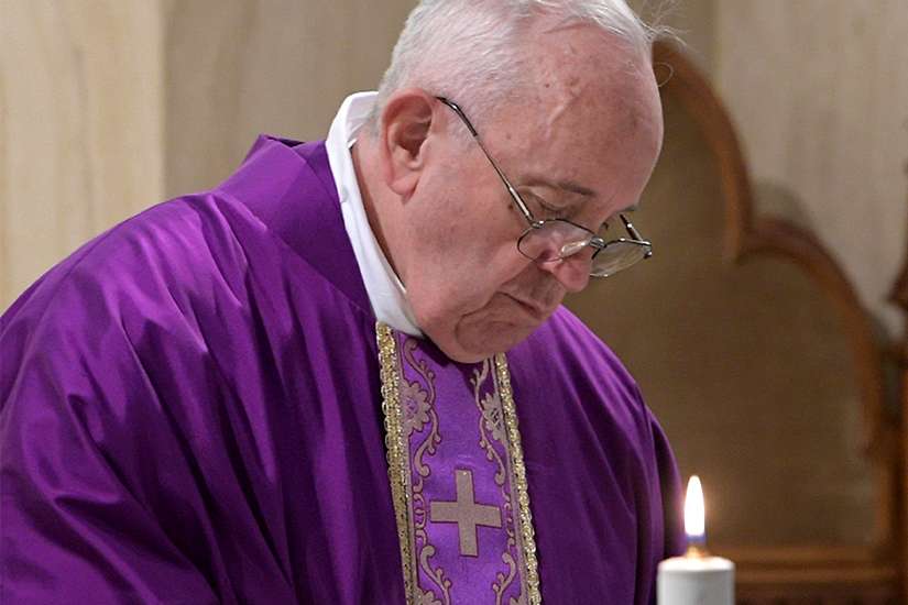 Imitate God by being merciful to others, Pope said