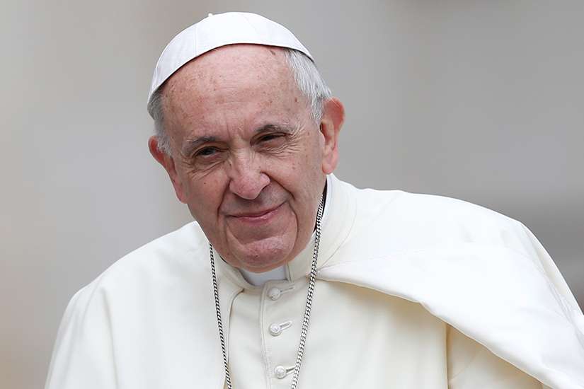Holiness means living with hope, not doing extraordinary things, Pope says